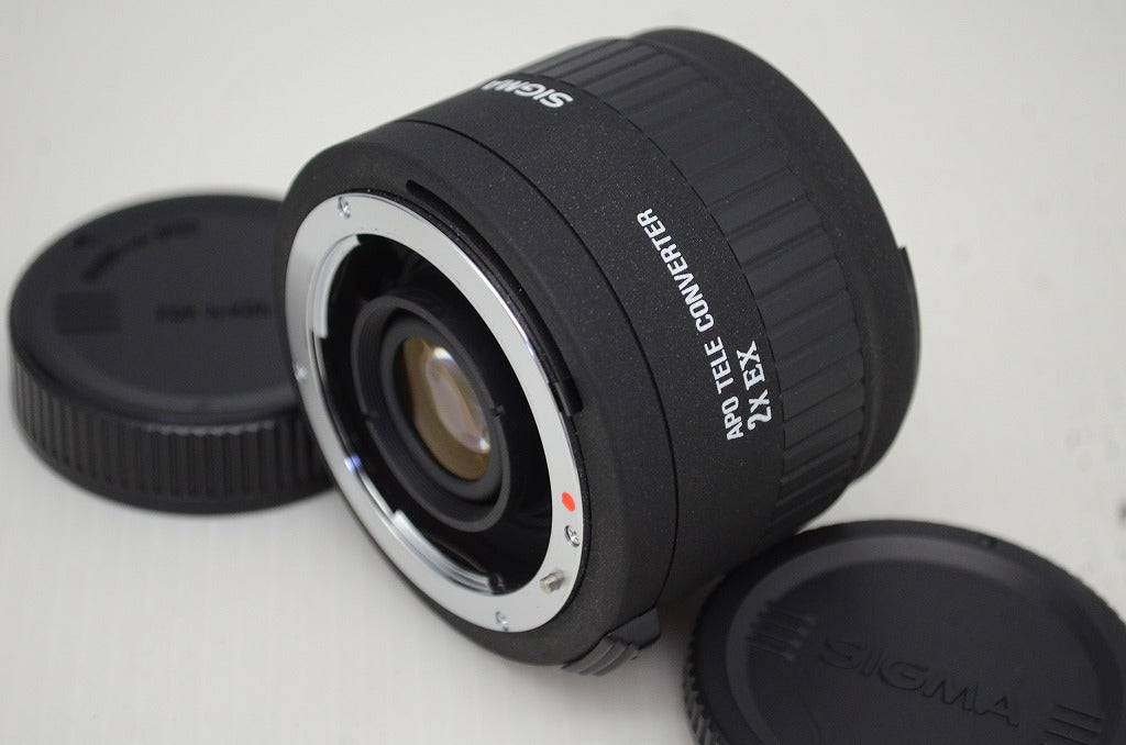 美品 SIGMA シグマ APO TELE CONVERTER 2X EX テレコンバーター Nikon ニコン Fマウント ケース付 251110c