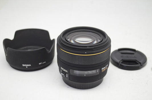 訳あり品 SIGMA シグマ 30mm F1.4 EX DC HSM Canon EFマウント 単焦点レンズ フード付 250911n