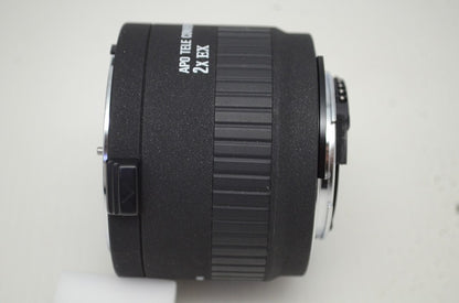 美品 SIGMA シグマ APO TELE CONVERTER 2X EX テレコンバーター Nikon ニコン Fマウント ケース付 251110c