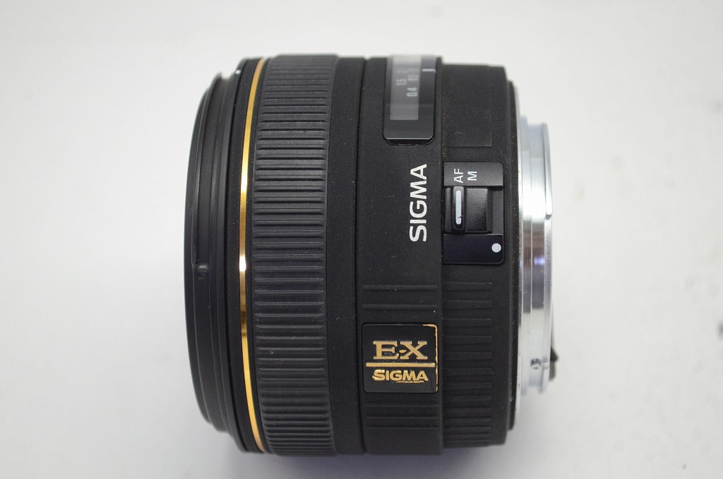 訳あり品 SIGMA シグマ 30mm F1.4 EX DC HSM Canon EFマウント 単焦点レンズ フード付 250911n