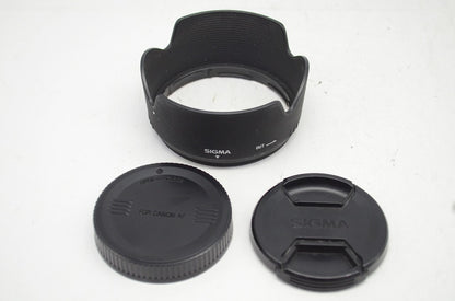 訳あり品 SIGMA シグマ 30mm F1.4 EX DC HSM Canon EFマウント 単焦点レンズ フード付 250911n