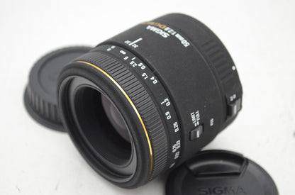 良品 SIGMA シグマ 50mm F2.8 EX DG MACRO Canon キヤノン EFマウント 単焦点レンズ 250911m