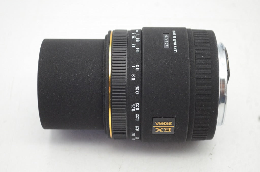 良品 SIGMA シグマ 50mm F2.8 EX DG MACRO Canon キヤノン EFマウント 単焦点レンズ 250911m