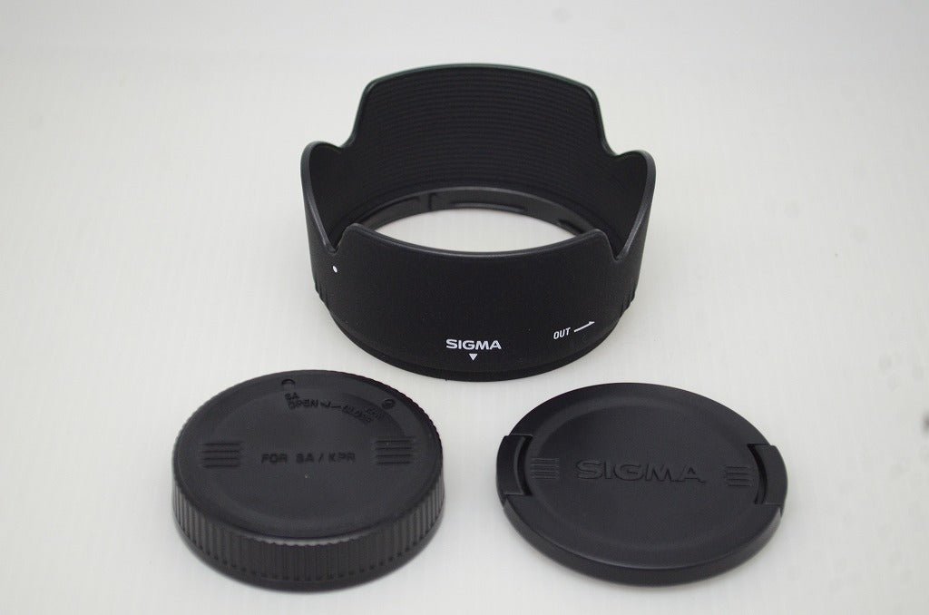 良品 SIGMA シグマ 30mm F1.4 EX DC PENTAX ペンタックス Kマウント APS-C 単焦点レンズ フード付 251110h