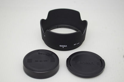 良品 SIGMA シグマ 30mm F1.4 EX DC PENTAX ペンタックス Kマウント APS-C 単焦点レンズ フード付 251110h