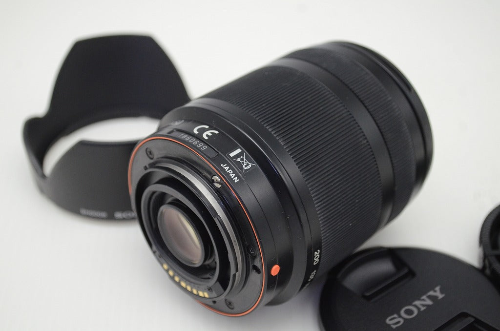 SONY ソニー DT 18-200mm F3.5-6.3 SAL18200 MINOLTA ミノルタ αマウント APS-C ズームレンズ フード付 251118j