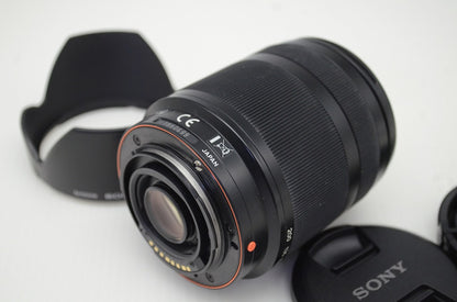 SONY ソニー DT 18-200mm F3.5-6.3 SAL18200 MINOLTA ミノルタ αマウント APS-C ズームレンズ フード付 251118j
