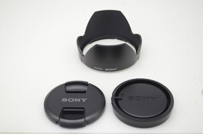 SONY ソニー DT 18-200mm F3.5-6.3 SAL18200 MINOLTA ミノルタ αマウント APS-C ズームレンズ フード付 251118j