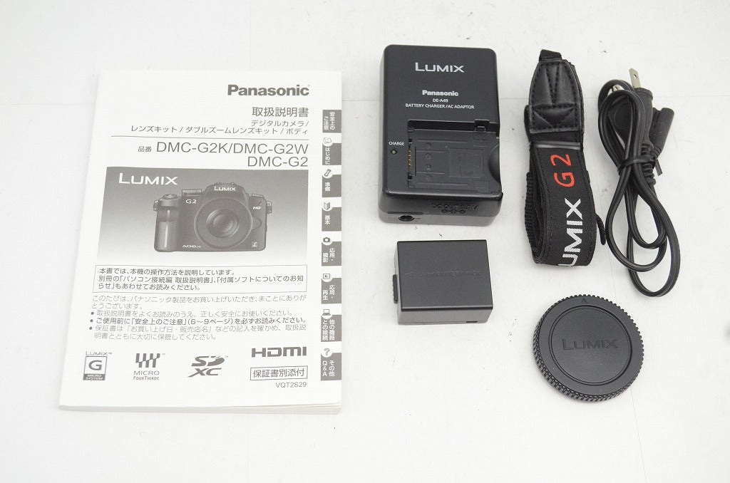 Panasonic パナソニック LUMIX DMC-G2 ボディ ミラーレス一眼カメラ レッド 250910k