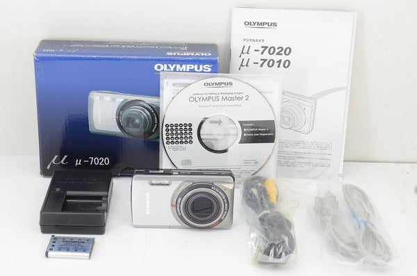 OLYMPUS オリンパス μ-7020 コンパクトデジタルカメラ 元箱付 240405a
