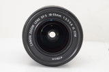 良品 Canon キヤノン EF-S 18-55mm F3.5-5.6 IS STM APS-C ズームレンズ 240405k