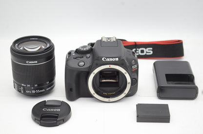 美品 Canon キヤノン EOS Kiss X7 + EF-S 18-55 IS STM レンズキット デジタル一眼レフカメラ 250910r