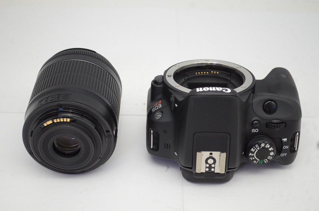 美品 Canon キヤノン EOS Kiss X7 + EF-S 18-55 IS STM レンズキット デジタル一眼レフカメラ 250910r
