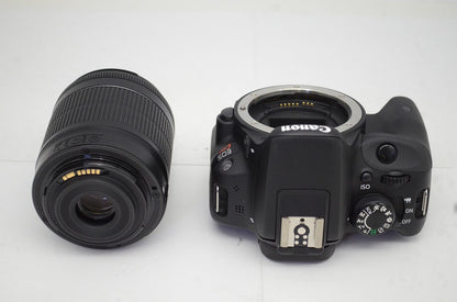 美品 Canon キヤノン EOS Kiss X7 + EF-S 18-55 IS STM レンズキット デジタル一眼レフカメラ 250910r