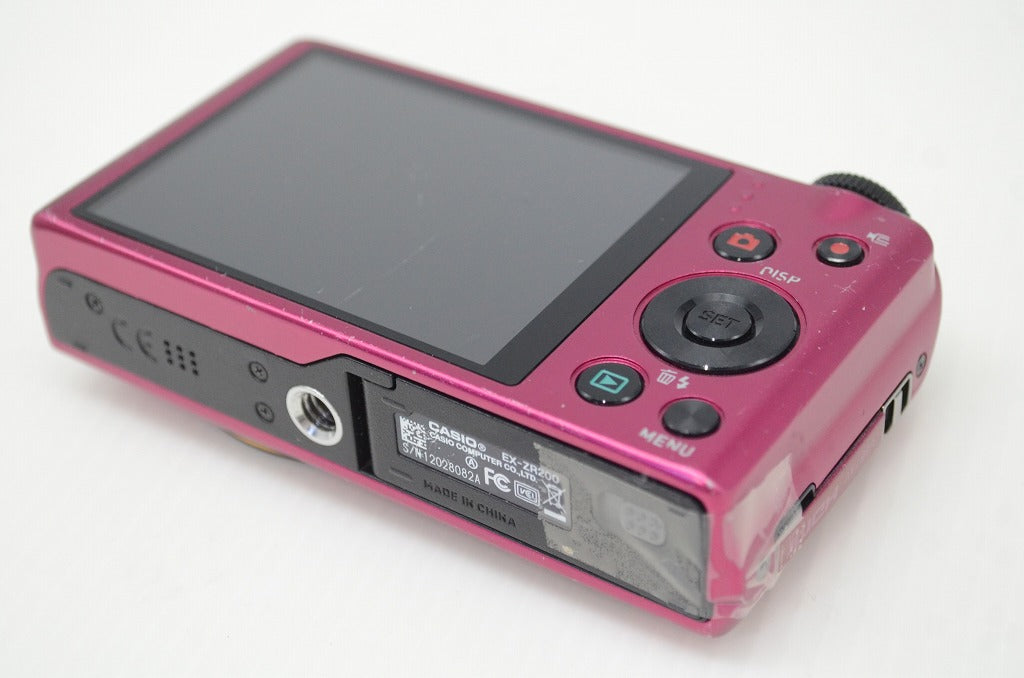 訳あり品 CASIO カシオ HIGH SPEED EXILIM EX-ZR200 コンパクトデジタルカメラ レッド 251117q