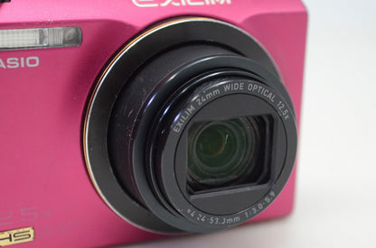 訳あり品 CASIO カシオ HIGH SPEED EXILIM EX-ZR200 コンパクトデジタルカメラ レッド 251117q