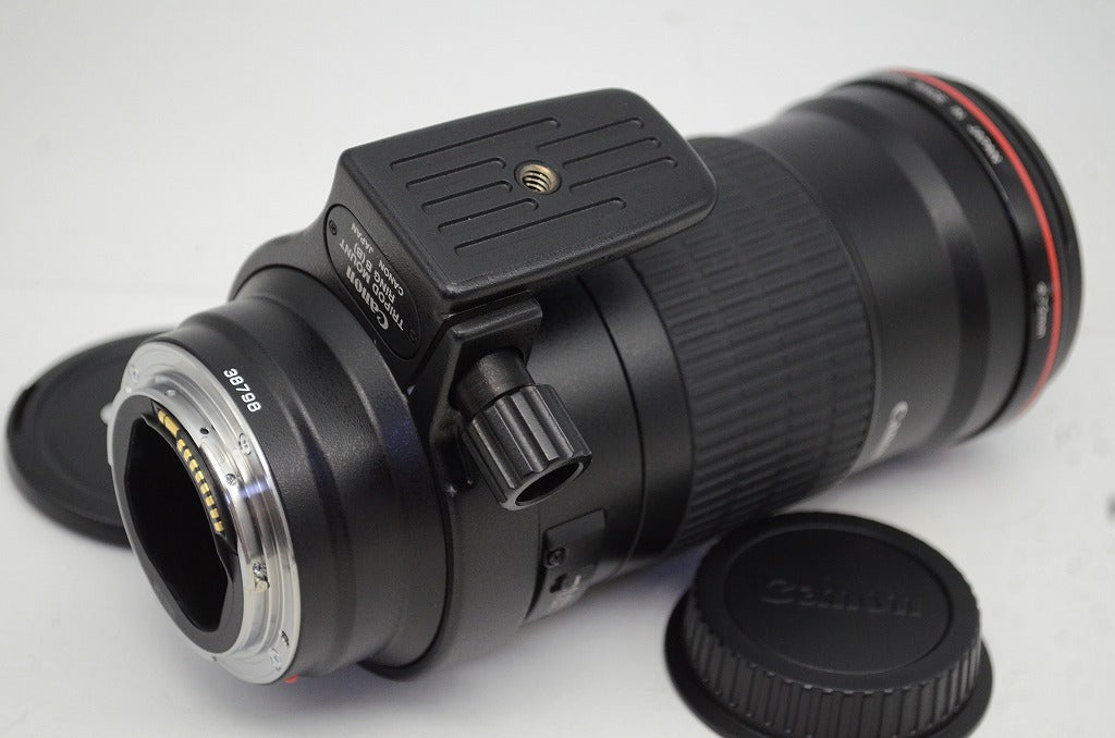 良品 Canon キヤノン EF 180mm F3.5L MACRO USM フルサイズ フード付 250911p