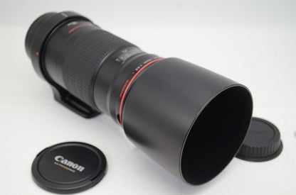 良品 Canon キヤノン EF 180mm F3.5L MACRO USM フルサイズ フード付 250911p