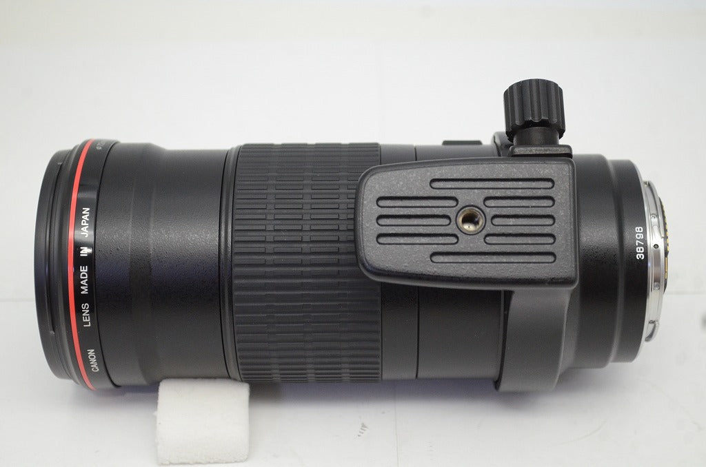 良品 Canon キヤノン EF 180mm F3.5L MACRO USM フルサイズ フード付 250911p