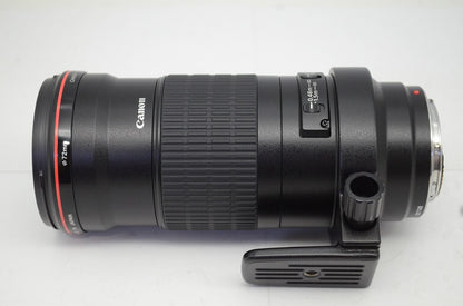 良品 Canon キヤノン EF 180mm F3.5L MACRO USM フルサイズ フード付 250911p