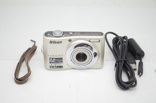 Nikon ニコン COOLPIX L21 コンパクトデジタルカメラ シルバー 250912a