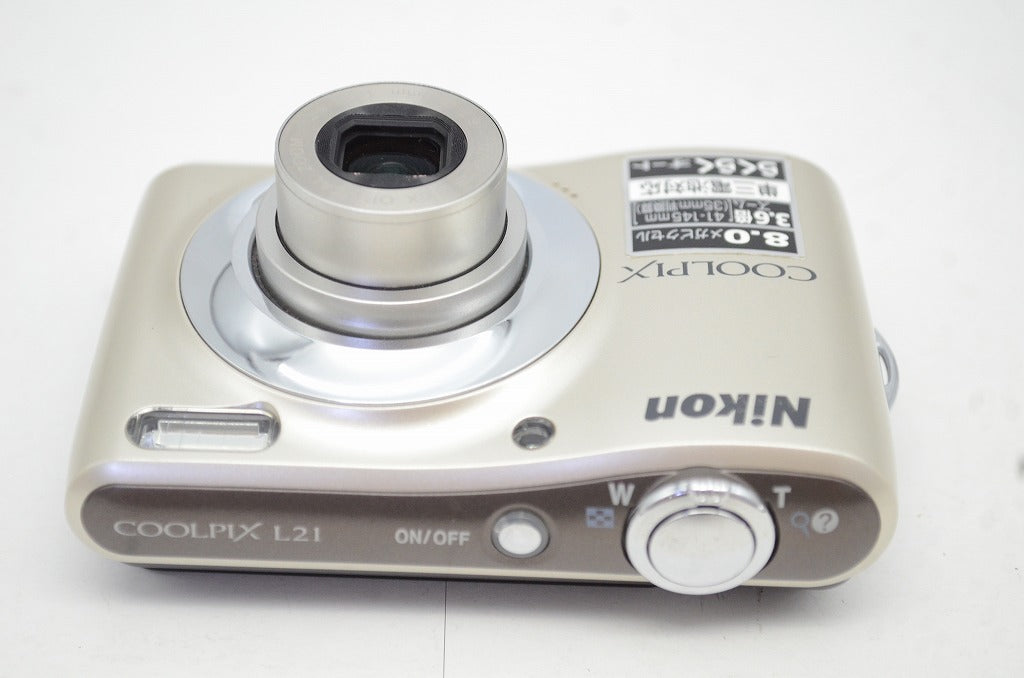 Nikon ニコン COOLPIX L21 コンパクトデジタルカメラ シルバー 250912a