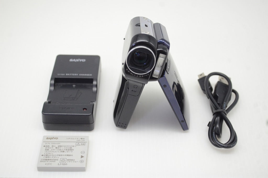 SANYO サンヨー Xacti DMX-CG6 デジタルビデオカメラ ネイビー 251118c