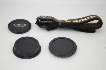 美品 Canon キヤノン EOS 55 + EF 28-90mm F4-5.6 II USM シルバー フィルム一眼レフカメラ 251110v