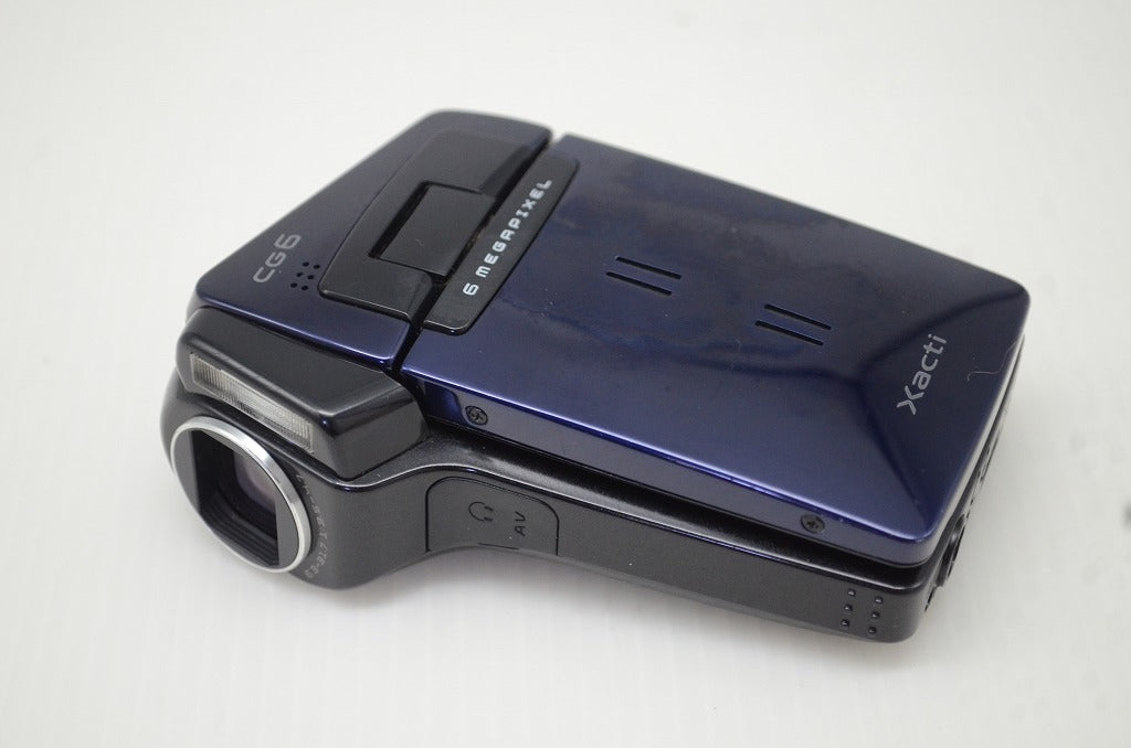 SANYO サンヨー Xacti DMX-CG6 デジタルビデオカメラ ネイビー 251118c