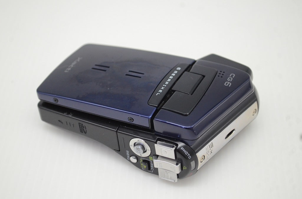 SANYO サンヨー Xacti DMX-CG6 デジタルビデオカメラ ネイビー 251118c
