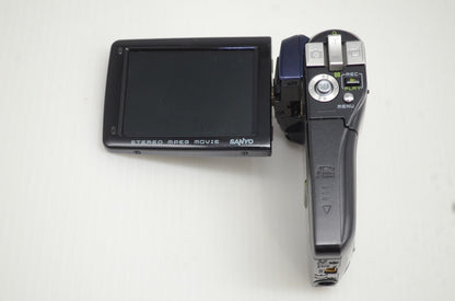 SANYO サンヨー Xacti DMX-CG6 デジタルビデオカメラ ネイビー 251118c