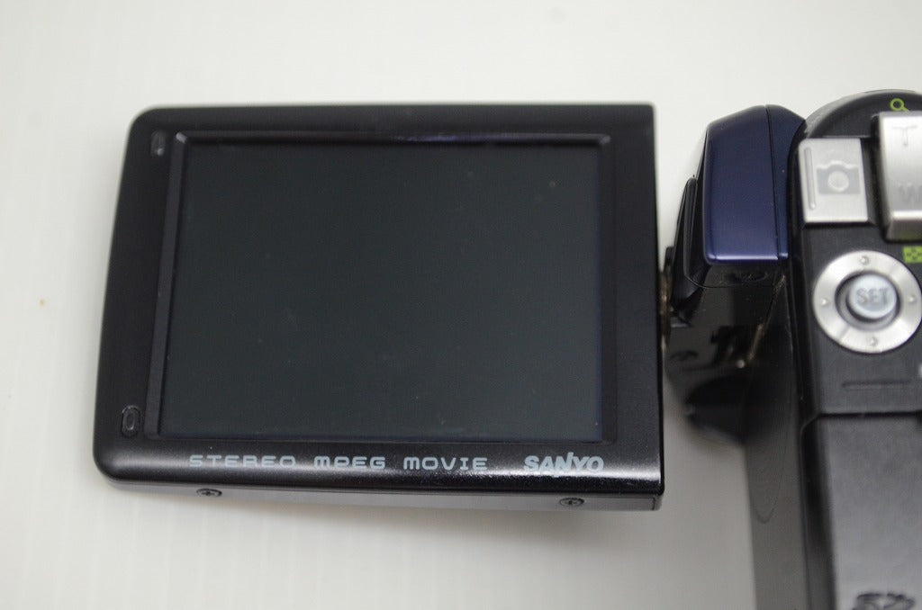 SANYO サンヨー Xacti DMX-CG6 デジタルビデオカメラ ネイビー 251118c