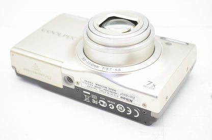 訳あり品 Nikon ニコン COOLPIX S6100 コンパクトデジタルカメラ シルバー 250912h