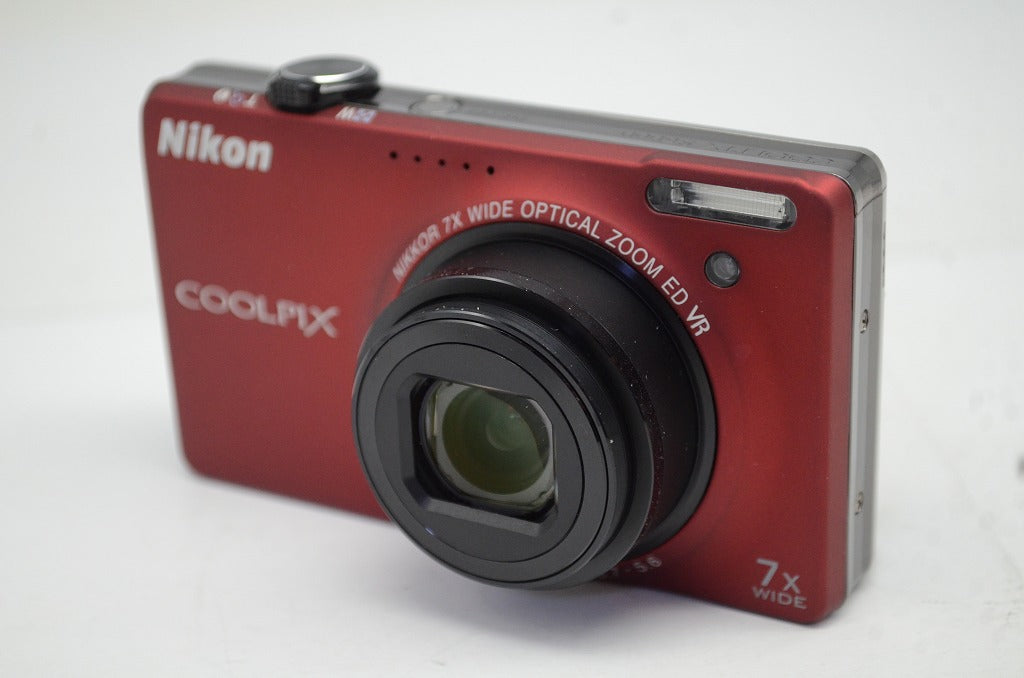 Nikon COOLPIX S6000 コンパクトデジタルカメラ レッド 250916e