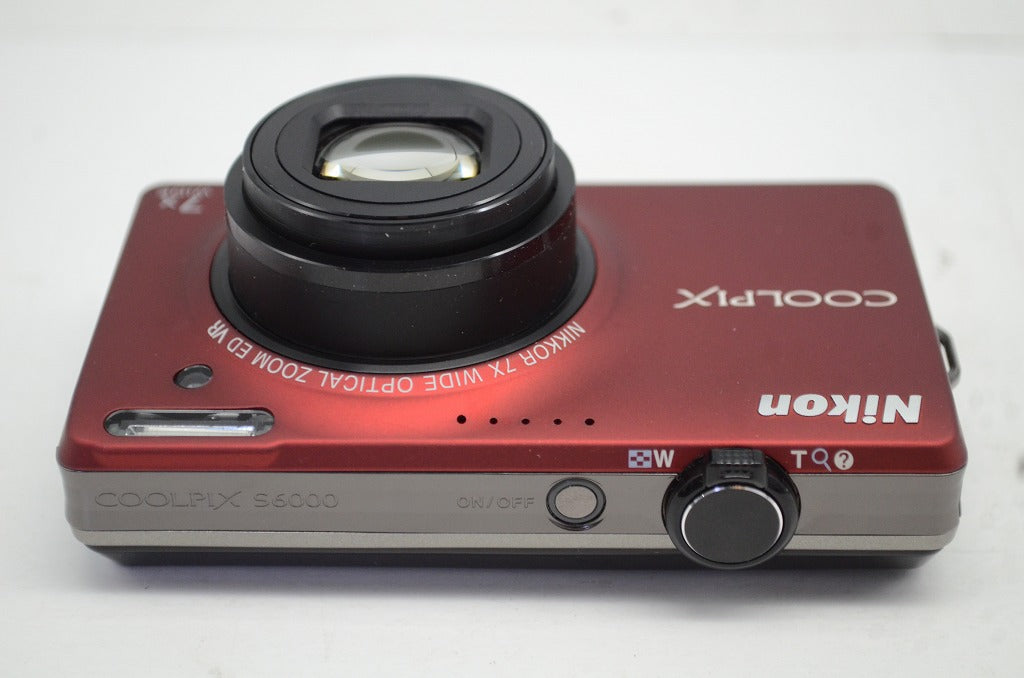 Nikon COOLPIX S6000 コンパクトデジタルカメラ レッド 250916e