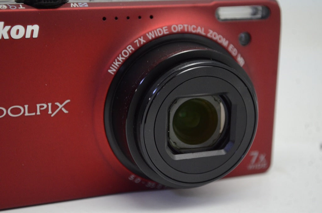 Nikon COOLPIX S6000 コンパクトデジタルカメラ レッド 250916e
