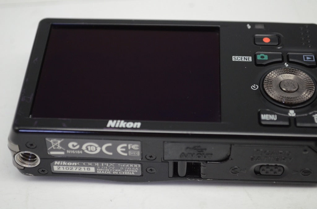 Nikon ニコン COOLPIX S6000 コンパクトデジタルカメラ ブラック 250916j