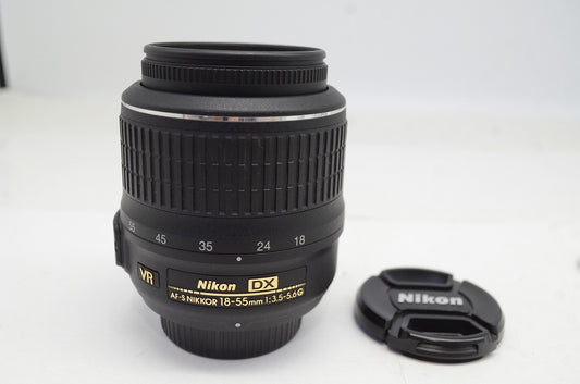 訳あり品 Nikon ニコン AF-S DX NIKKOR 18-55mm F3.5-5.6G VR APS-C ズームレンズ 250916q