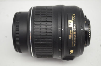 訳あり品 Nikon ニコン AF-S DX NIKKOR 18-55mm F3.5-5.6G VR APS-C ズームレンズ 250916q
