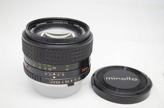 MINOLTA ミノルタ MC ROKKOR PG 50mm F1.4 SR/MDマウント 単焦点レンズ 250916r