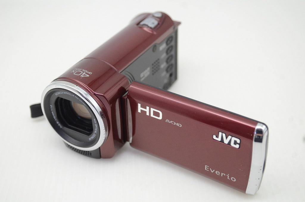 JVC ケンウッド Everio GZ-HM180 デジタルビデオカメラ レッド 251111j