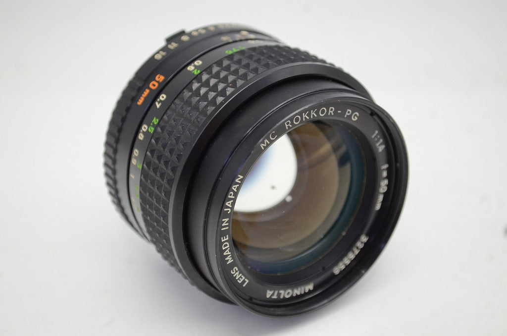 MINOLTA ミノルタ MC ROKKOR PG 50mm F1.4 SR/MDマウント 単焦点レンズ 250916r