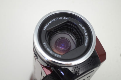 JVC ケンウッド Everio GZ-HM180 デジタルビデオカメラ レッド 251111j