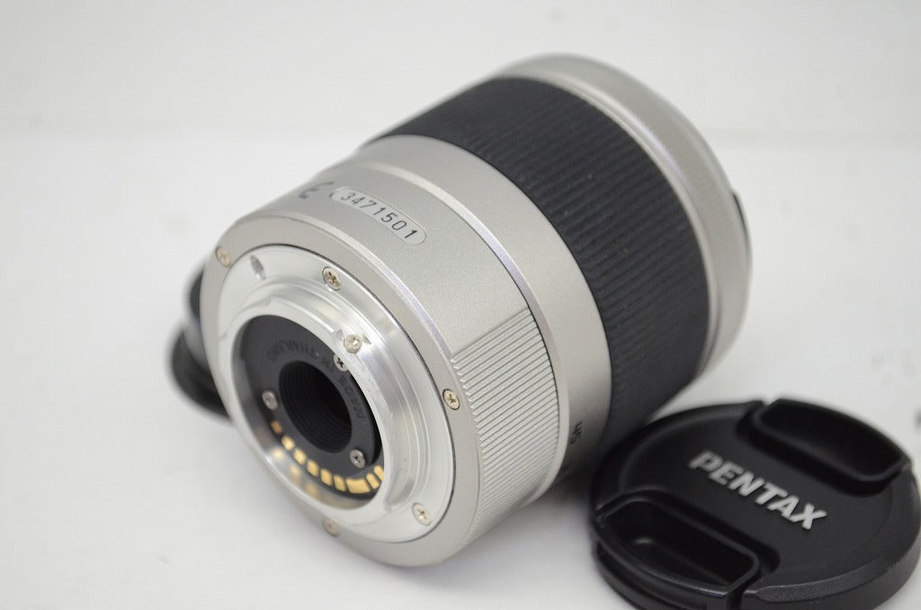 美品 ペンタックス 06 f/2.8 15-45mm カメラレンズ シルバー 良品 PENTAX ペンタックス 06 TELEPHOTO ZOOM 15-45mm F2.8