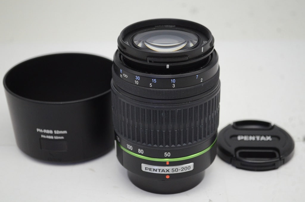 訳あり品 ペンタックス smc PENTAX DA 50-200mm F4-5.6 ED APS-C ズームレンズ フード付 250915n