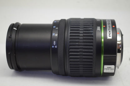 訳あり品 ペンタックス smc PENTAX DA 50-200mm F4-5.6 ED APS-C ズームレンズ フード付 250915n