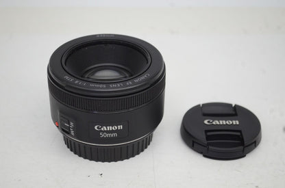 Canon キヤノン EF 50mm F1.8 STM フルサイズ 単焦点レンズ 250911c