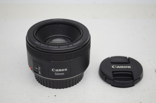 Canon キヤノン EF 50mm F1.8 STM フルサイズ 単焦点レンズ 250911c