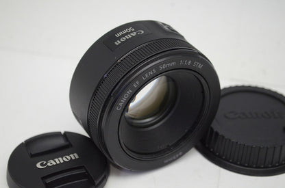 Canon キヤノン EF 50mm F1.8 STM フルサイズ 単焦点レンズ 250911c