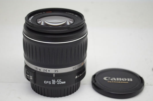 Canon キヤノン EF-S 18-55mm F3.5-5.6 II USM APS-C ズームレンズ 250915t